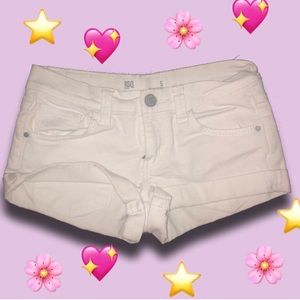 White RSQ Shorts ♡